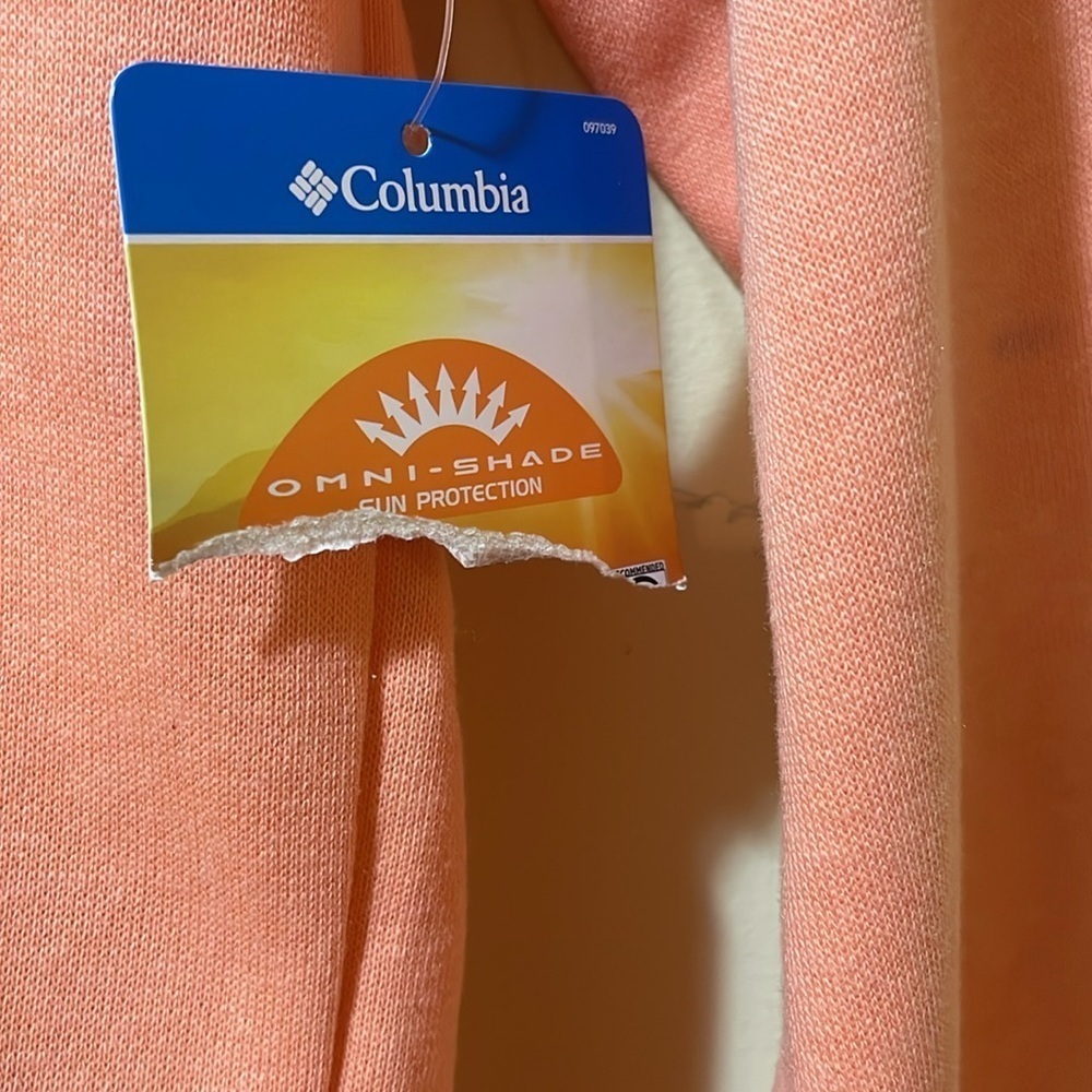 Womens New Columbia Peach Terry Sweater - Picture 3 of 8